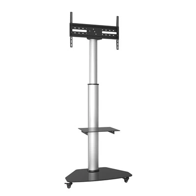 Алюминиевая телевизионная тележка с AV Shelf